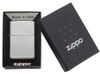 Зажигалка ZIPPO Classic с покрытием High Polish Chrome, латунь/сталь, серебристая, 38x13x57 мм