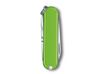 Нож-брелок VICTORINOX Classic SD Colors "Smashed Avocado", 58 мм, 7 функций, салатовый