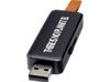 USB-флеш-накопитель Gleam объемом 8 ГБ с подсветкой, черный