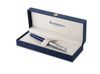 Ручка роллер Waterman Hemisphere Entry Point Stainless Steel with Blue Lacquer в подарочной упаковке