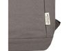 Рюкзак для ноутбука 15,6 дюймов с защитой от кражи Joey объемом 18 л из брезента, переработанного по стандарту GRS, серый