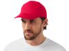 Бейсболка "Мемфис 230" 5-панельная, красная