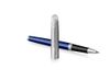 Ручка роллер Waterman Hemisphere Entry Point Stainless Steel with Blue Lacquer в подарочной упаковке