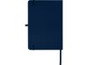 Teak блокнот А5 из переработан. материала в твердой обложке с линован. страницами - Темно - синий