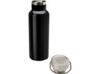 Бутылка для воды Thor из нержавеющей стали, сертифицированной по стандарту RCS, сплошной черный