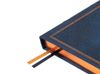 Ежедневник недатированный А5 "Royal", синий с бронзовым срезом
