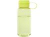 Спортивная бутылка Ryder из переработанного ПЭТ-пластика объемом 900 мл с многофункциональной крышкой, сертифицированная RCS - Лайм