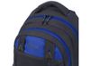 Рюкзак TORBER CLASS X, черный с синей вставкой, полиэстер 900D, 45 x 32 x 16 см