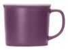 Матовая кружка Nancy 360 мл цветная снаружи, белая внутри, фиолетовый