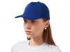 Бейсболка из структурной ткани Fargo, синий классический
