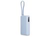 Внешний аккумулятор со встроенным кабелем Xiaomi 67W Power Bank 10000 (Integrated Cable) Ice Blue