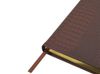 Ежедневник недатированный А5 "Amazonia", коричневый с золотым обрезом