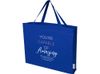 Odessa большая эко-сумка из переработанного хлопка, сертифицированного согласно GRS, плотностью 220 г/м² - Ярко-синий