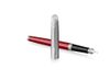 Перьевая ручка Waterman Hemisphere Entry Point Stainless Steel with Red Lacquer в подарочной упаковке