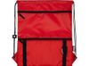 Изолированная сумка со шнурком Adventure объемом 9 л из переработанных материалов, соответствующих стандарту GRS, красный