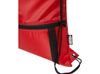 Изолированная сумка со шнурком Adventure объемом 9 л из переработанных материалов, соответствующих стандарту GRS, красный
