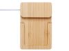 USB хаб «Memo», 2*USB, 2*Type C, бамбук