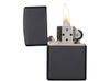 Зажигалка ZIPPO Classic с покрытием Black Matte, латунь/сталь, чёрная, матовая, 38x13x57 мм