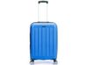 Чемодан TORBER В Отпуск, ярко-синий, полипропилен, 65,5 х 43,5 х 26 см, 62 л