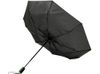 Автоматический складной зонт Stark-mini, черный/лайм