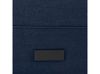 Рюкзак для 15-дюймового ноутбука Joey объемом 15 л из брезента, переработанного по стандарту GRS, со сворачивающимся верхом, темно-синий