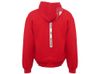 Толстовка оверсайз с капюшоном на молнии «Monaco», красный, лейбл, бренд тайп и термотрансфер