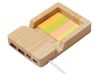 USB хаб «Memo», 2*USB, 2*Type C, бамбук
