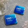 Смоляной стикер для прикассовой зоны S, 4х4 см