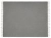 Акриловый плед Dapple 160x210 см, холодный серый (Р)