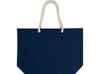 Florida пляжная эко-сумка из переработанного материала, сертифицированного по стандарту GRS, плотностью 270 г/м² 18L - Темно - синий