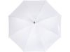Зонт-трость Reviver с куполом из переработанного пластика, белый