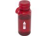 Спортивная бутылка Ryder из переработанного ПЭТ-пластика объемом 900 мл с многофункциональной крышкой, сертифицированная RCS - Красный