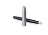 Перьевая ручка Parker Sonnet Entry Point Black Steel CT, перо: F, цвет чернил: black, в подарочной упаковке