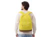 Рюкзак Shammy с эко-замшей для ноутбука 15", желтый