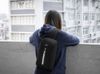 Сумка-слинг «Nomad» на одно плечо из водостойкого переработанного пластика, черный