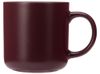 Кружка матовая Rita, 410мл, бургунди