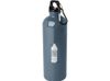 Одностенная бутылка для воды с карабином Oregon, изготовленная из нержавеющей стали, сертифицированной по стандарту RCS, объемом 750 мл - Hale Blue