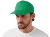 Бейсболка "Мемфис 230" 5-панельная, зеленая