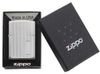 Зажигалка ZIPPO Classic с покрытием High Polish Chrome, латунь/сталь, серебристая, 38x13x57 мм