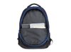 Рюкзак TORBER CLASS X, черный с синей вставкой, полиэстер 900D, 45 x 32 x 16 см
