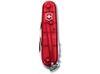 Нож перочинный VICTORINOX Spartan, 91 мм, 12 функций, полупрозрачный красный