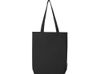 Orissa эко-сумка из органического материала GOTS, плотностью 270 г/м² - сплошной черный
