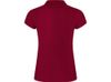 Рубашка поло "Star" женская, гранатовый