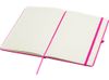 Блокнот Spectrum Plus формата A5 в твердой обложке - Розовый