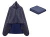 Пончо Cappy с капюшоном на липучке в мешке, темно-синий