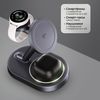 Беспроводная зарядная станция 3 в 1 MagSafe QI2 NEO Galaxy, черная, Deppa