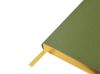 Ежедневник недатированный А5 "Verde" с нашивкой, зеленый