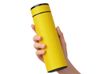 Вакуумный термос "Vacuum Flask C1", soft touch, 420мл, желтый