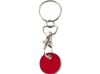 Rory брелок для ключей с монетой для тележки, красный