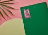 Смоляной стикерпак-открытка, 1 стикер без фона, 3х5 см